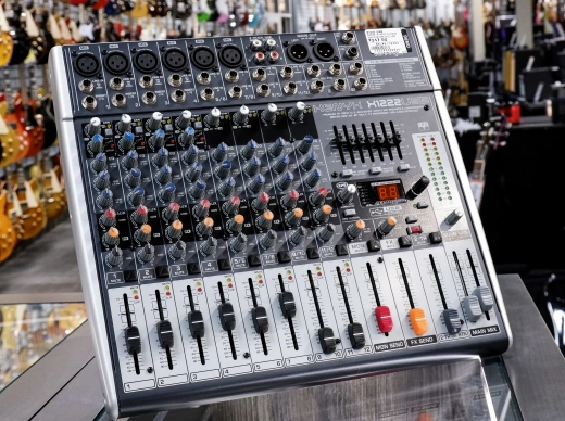 Behringer -X1222 USB - 16 Input 2/2 Mixer with EFX and USB 2